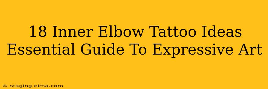 18 Inner Elbow Tattoo Ideas Essential Guide To Expressive Art